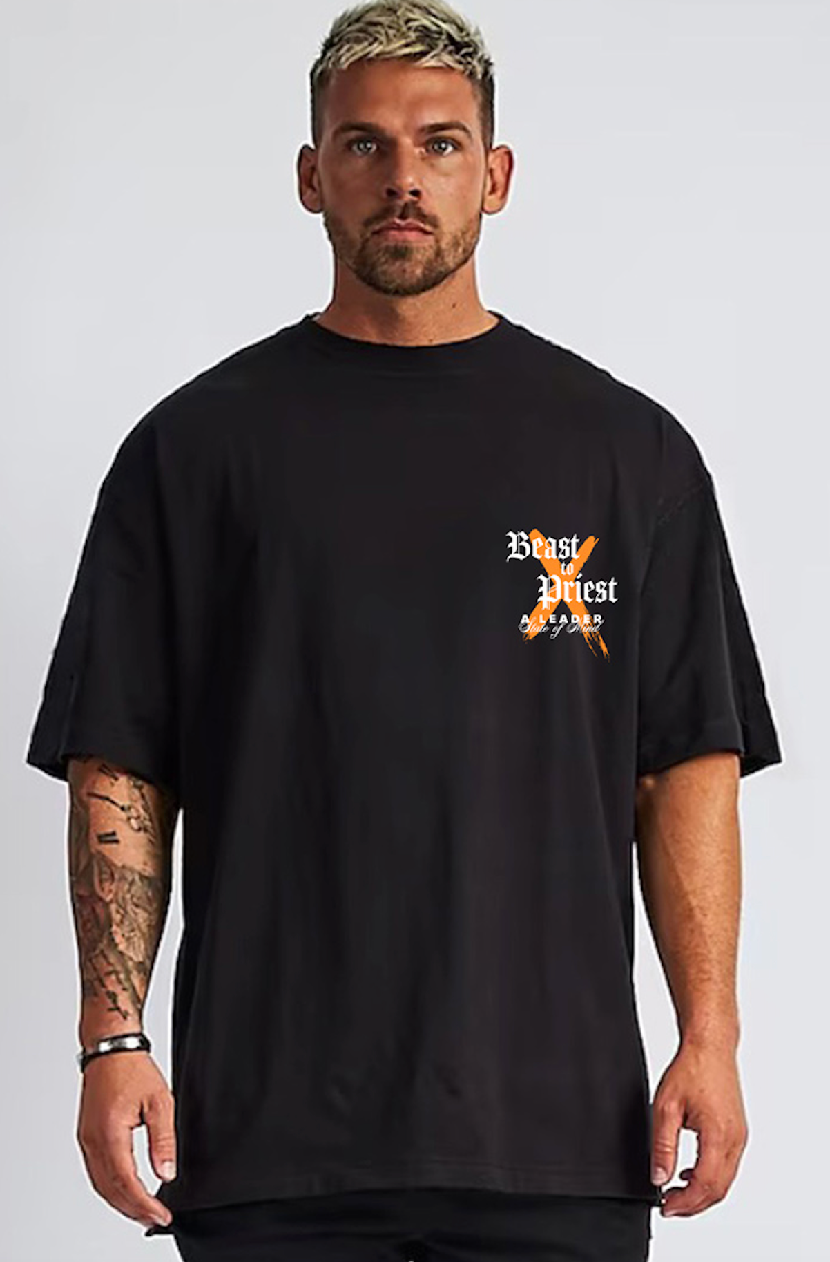 BEAST MODE TO PRIEST MODE - Premium Heavyweight T-shirt