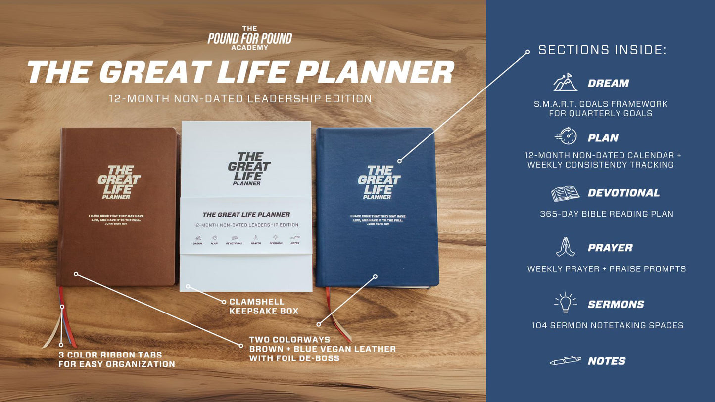 THE GREAT LIFE PLANNER